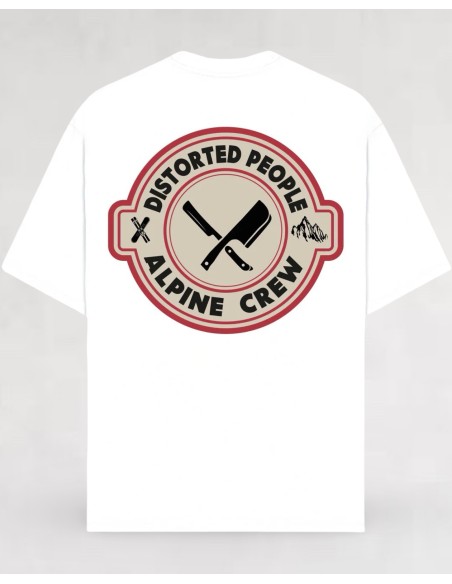 T-shirt "Alpine Blades" blanc