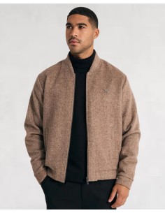 Veste "Herringbone" marron