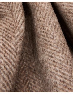 Veste "Herringbone" marron 2