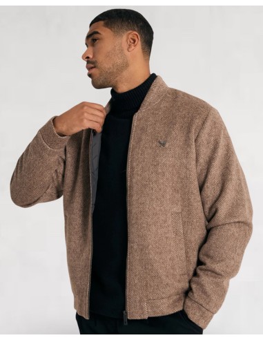 Veste "Herringbone" marron Veste "Herringbone" marron
