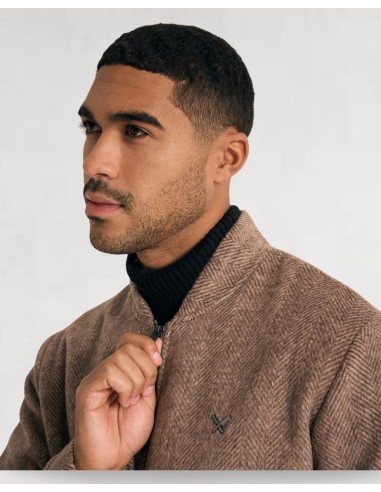 Veste "Herringbone" marron Veste "Herringbone" marron
