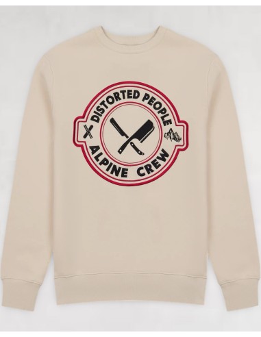Crewneck "Alpine" ecru Crewneck "Alpine" ecru