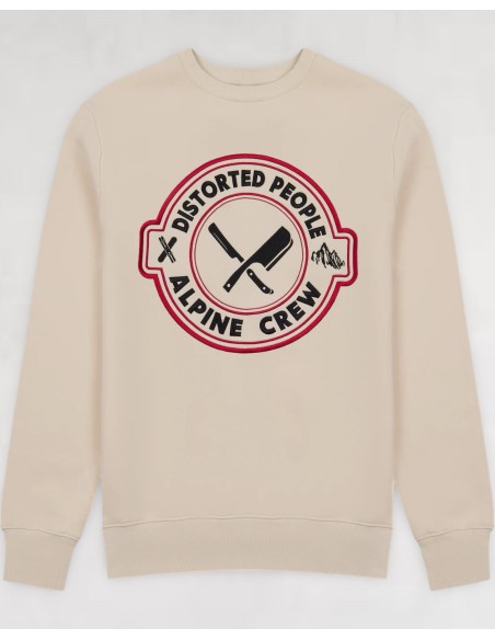 Crewneck "Alpine" ecru