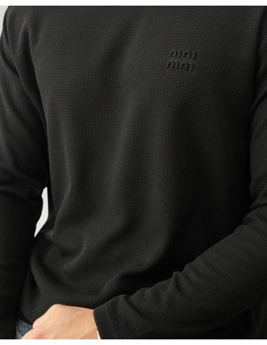 T-shirt manches longues "MM" noir T-shirt manches longues "MM" noir