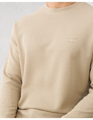 T-shirt manches longues "MM" beige T-shirt manches longues "MM" beige