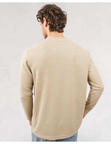 T-shirt manches longues "MM" beige T-shirt manches longues "MM" beige