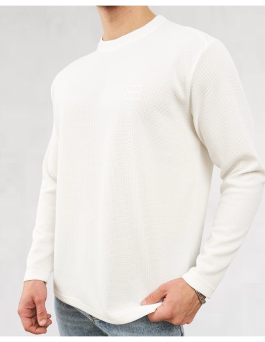 T-shirt manches longues "MM" blanc T-shirt manches longues "MM" blanc