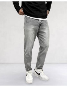 Jeans boy gris clair