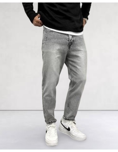 Jeans boy gris clair