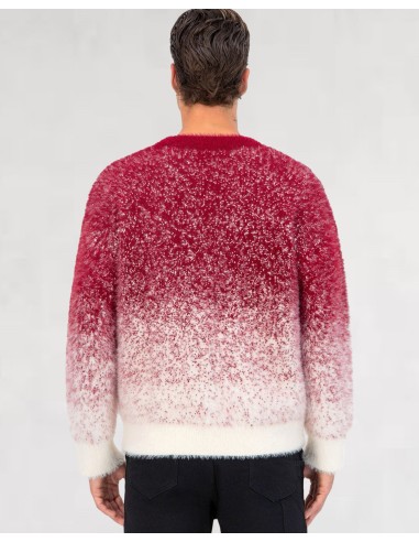 Pull mohair "gray snow" rouge Pull mohair "gray snow" rouge