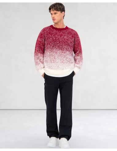 Pull mohair "gray snow" rouge Pull mohair "gray snow" rouge
