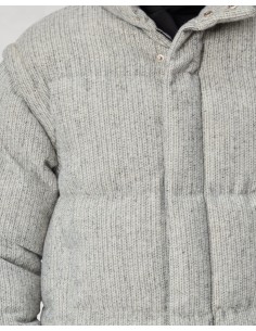 Doudoune grise "POLAR" manches modulables 2