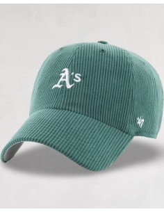 CASQUETTE 47'S CORD CLEAN UP A'S DARK GREEN
