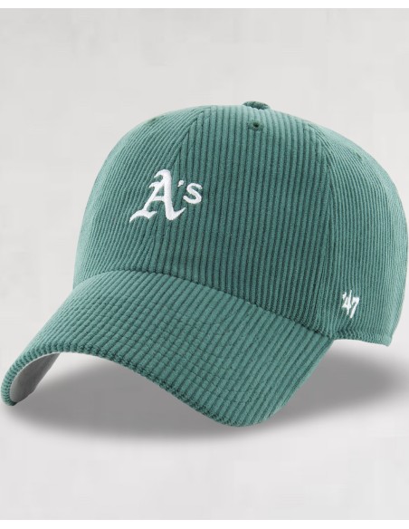CASQUETTE 47'S CORD CLEAN UP A'S DARK GREEN