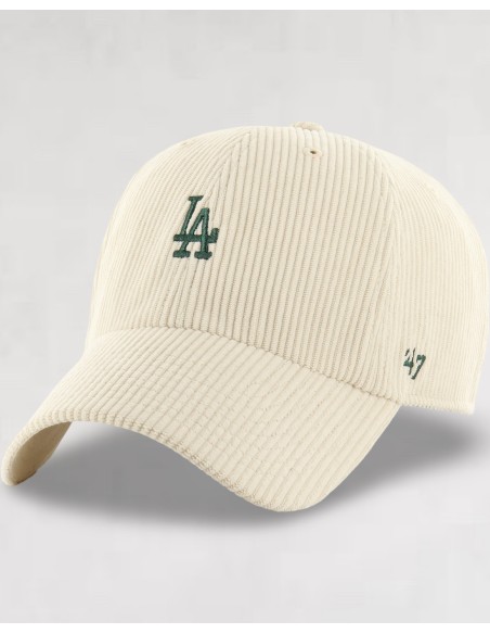 CASQUETTE 47'S CORD CLEAN UP LA BASERUNNER NATURAL