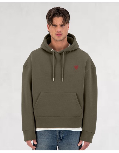 HOODIE KHAKI AMORE