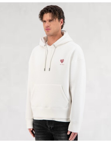 HOODIE BLANC AMORE