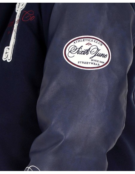 JACKET VARSITY SJ APPARTEMENT BLUE