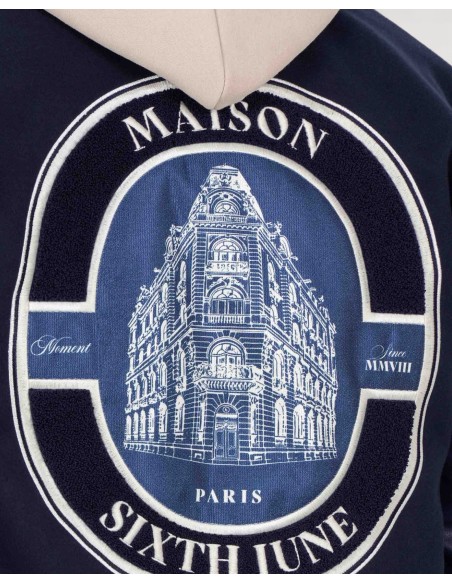 JACKET VARSITY SJ APPARTEMENT BLUE