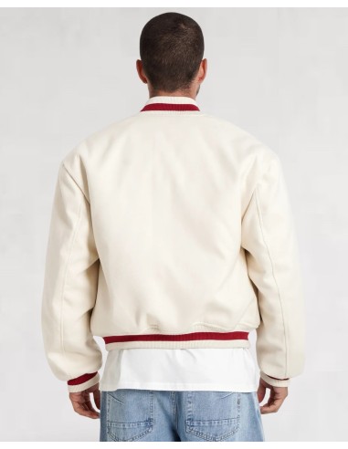 JACKET VARSITY SJ KEYS BEIGE
