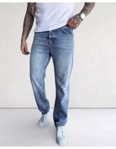 JEANS STRAIGHT FIT REGULAR BLEU