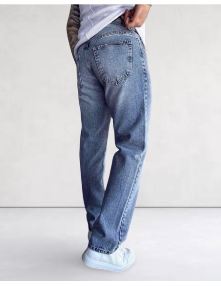 JEANS STRAIGHT FIT REGULAR BLEU