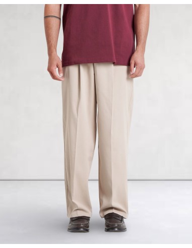 PANTALON BEIGE COUPE DECONTRACTEE...