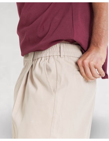 PANTALON BEIGE COUPE DECONTRACTEE...