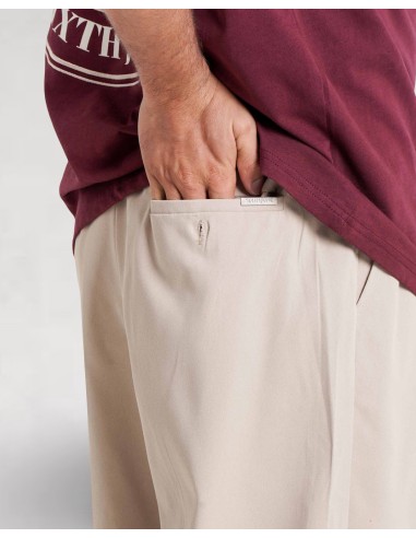 PANTALON BEIGE COUPE DECONTRACTEE...