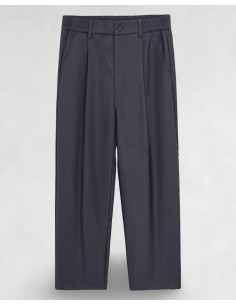 Pantalon habillé fluide loose anthracite