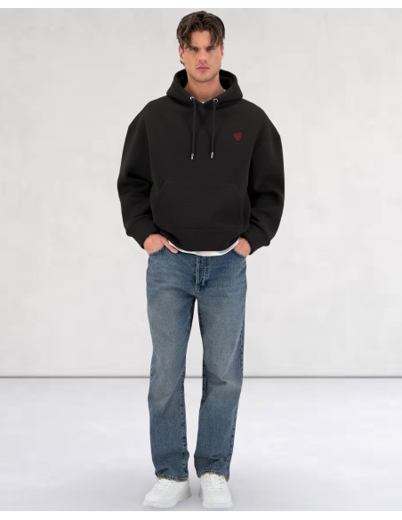 HOODIE NOIR AMORE