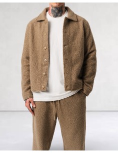 Ensemble "Brushed Suit" khaki