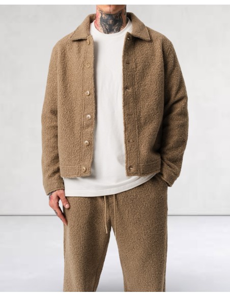 Ensemble "Brushed Suit" khaki