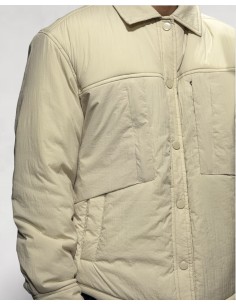 VESTE PARKA MATELASSÉE BEIGE 2