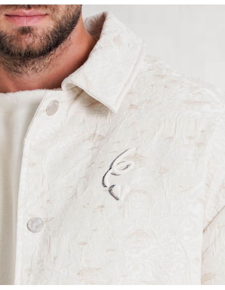 BLOUSON BIG HEART LS BEIGE