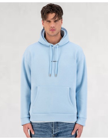 Hoodie bleu ciel "MI AMOUR"