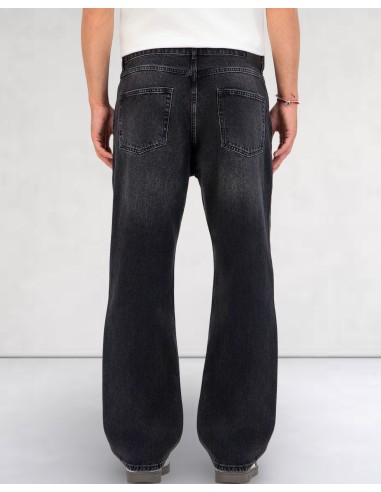 Jeans straight fit noir