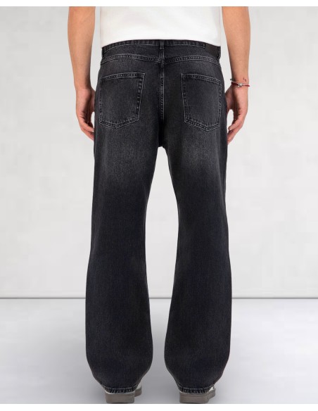 Jeans straight fit noir