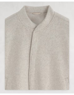 VESTE BEIGE COUPE "JAPAN" MELANGE DE LAINE 2