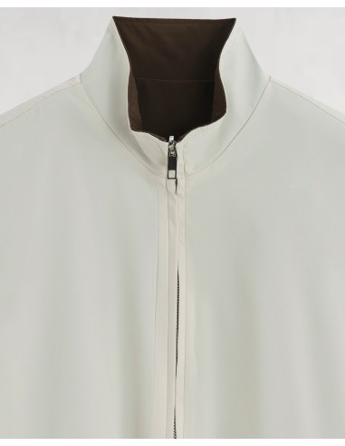 VESTE SANS MANCHE RÉVERSIBLE MARRON...