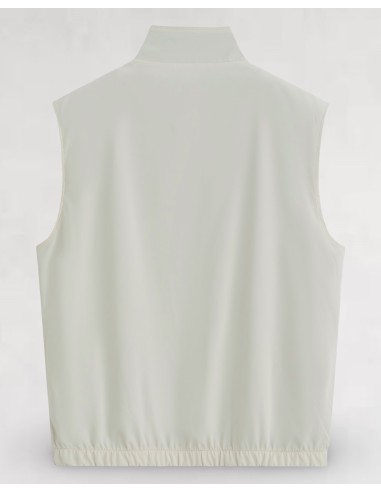 VESTE SANS MANCHE RÉVERSIBLE MARRON...