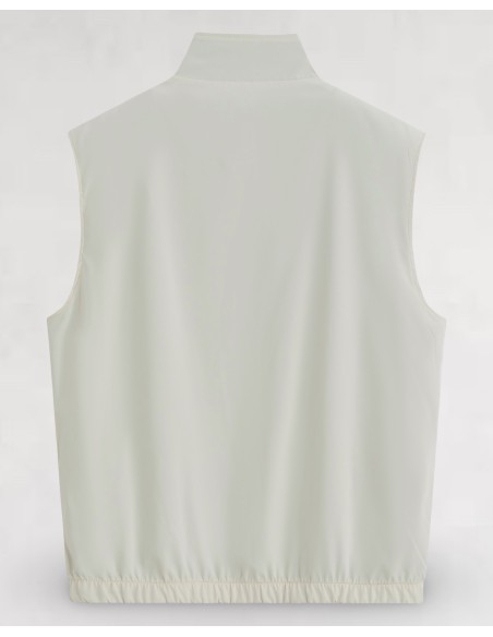 VESTE SANS MANCHE RÉVERSIBLE MARRON BEIGE