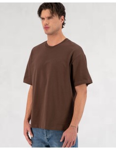 T-shirt basic marron 2