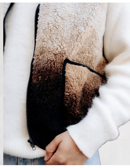 Gilet "Nomad' beige
