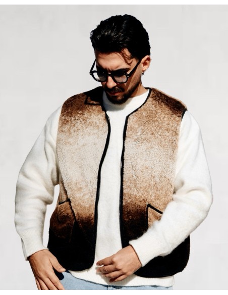 Gilet "Nomad' beige