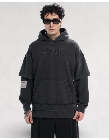 Hoodie "Urban Sleeve" noir