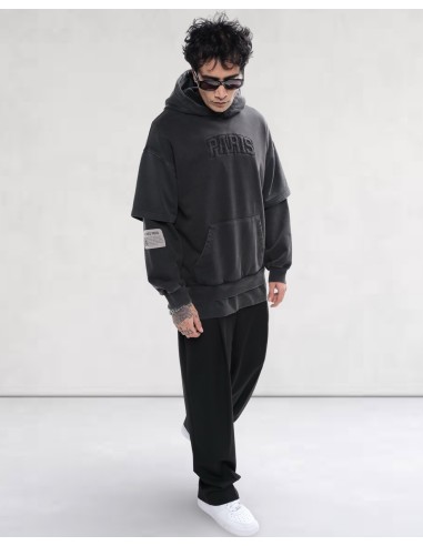 Hoodie "Urban Sleeve" noir