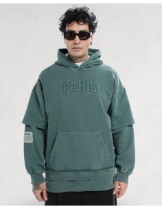 Hoodie "Urban Sleeve" vert 2