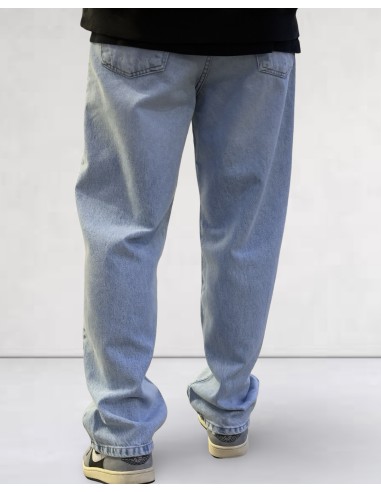 JEANS BAGGY FIT BLEU CIEL