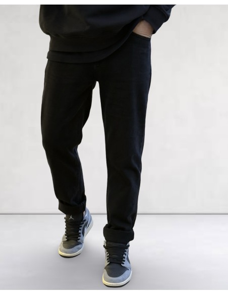JEANS REGULAR FIT NOIR